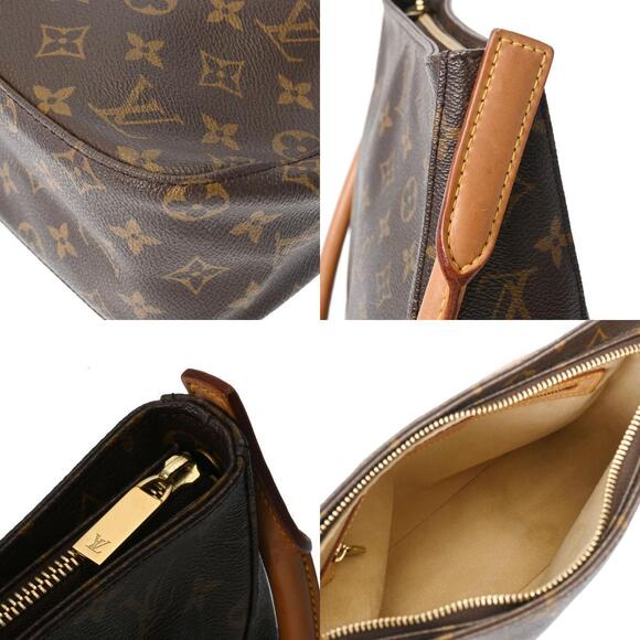 Louis Vuitton Monogram Looping Brown Canvas Shoulder Bag